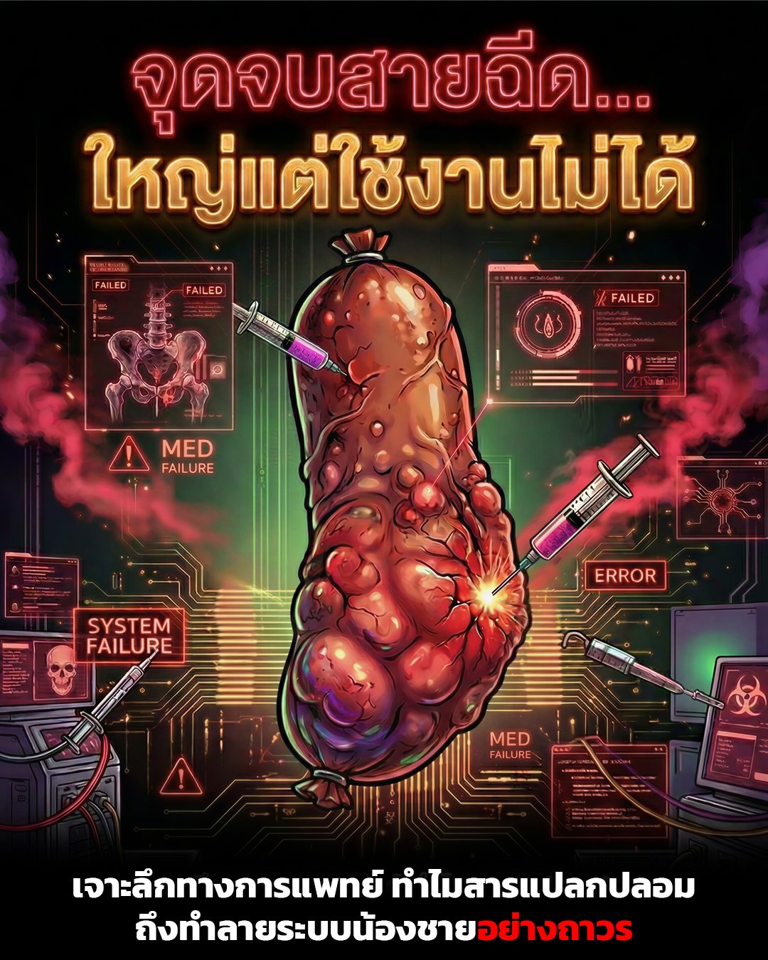 ฉีดสารแปลกปลอมเพิ่มขนาด: อันตรายที่หมอต้องบอก